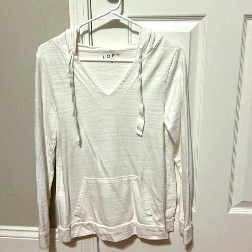 Ann Taylor Loft Lightweight Hoodie - Size XS